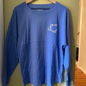 Blue Shelly cove long sleeve tee
